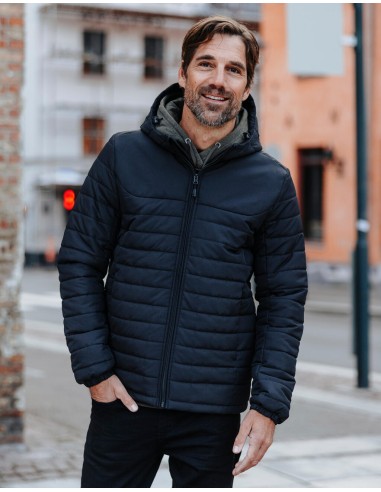 S-QXH-1--Mens Nautilus Quilted Hoody